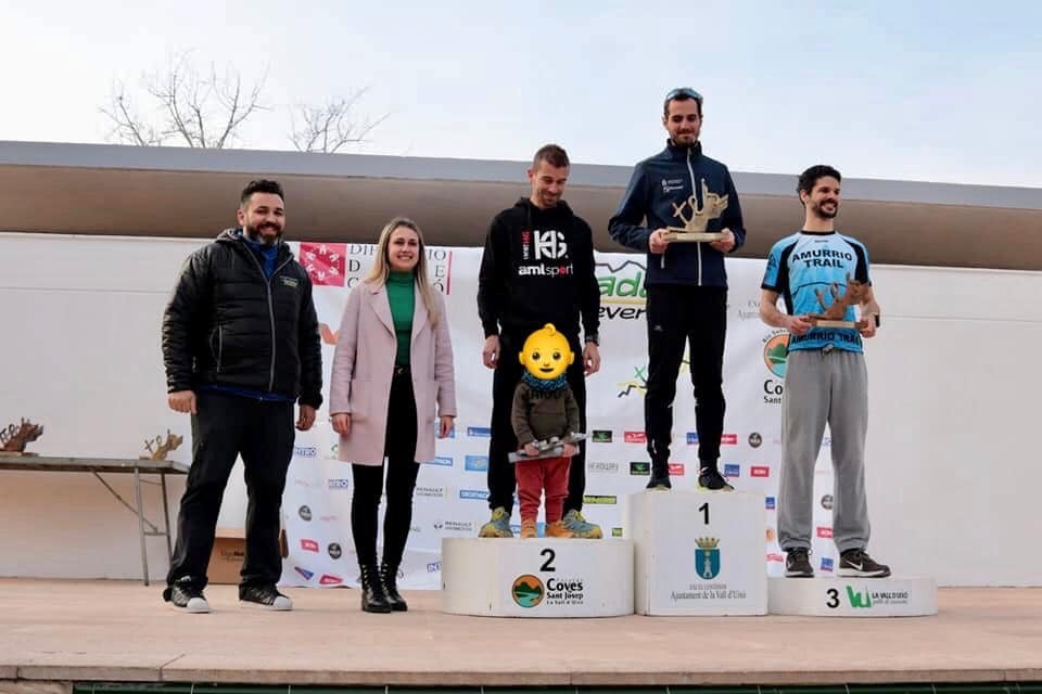 Vall d'Uixóko Ultra proban hirugarren geratu da Iñaki Gonzalez