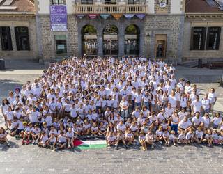 Txinpartarako prest da Aresketa Ikastola