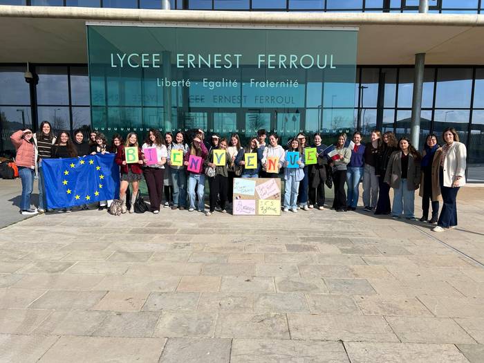 Zaraobe Institutuko dozenaka ikaslek nazioartean garatu dituzte ikasketak, Erasmus+ programari esker