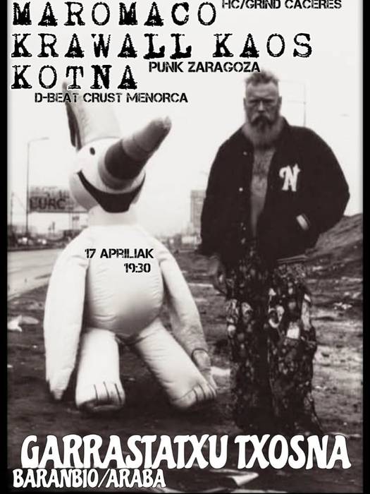 Kontzertuak: Mromaco, Krawall Kaos eta Kotna