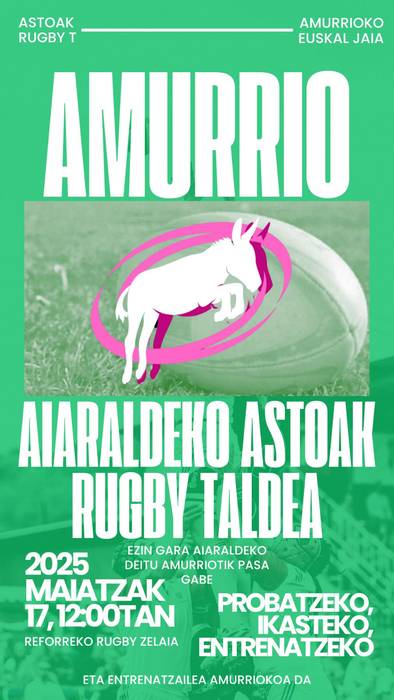 Aiaraldeko Astoak Rugby Taldea