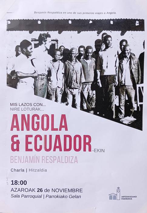 "Nire loturak Angola eta Ecuadorrekin"