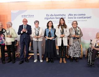 Rafaela Garrido laudioarra omendu du Aldundiak, industriaren sektorean egindako lanagatik