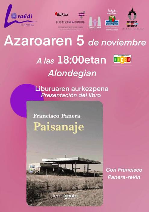 'Paisanaje' liburuaren aurkezpena