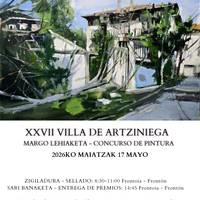XXVII. Villa de Artziniega Margo Lehiaketa