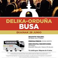 Delikatik itzultzeko autobusa