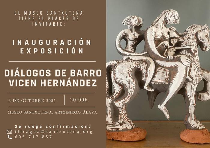 'Diálogos de berro' erakusketaren inaugurazioa