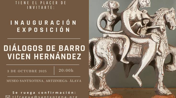 'Diálogos de berro' erakusketaren inaugurazioa