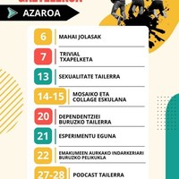 Laudioko Gaztelekua azaroan: Sexualitate tailerra