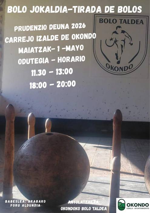 San Prudentzioko bolo jokaldia Okondon