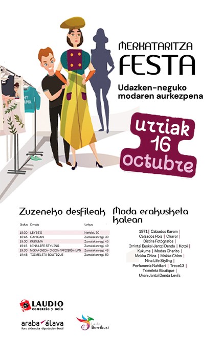 Merkataritza festa: Udazken-neguko modaren aurkezpena