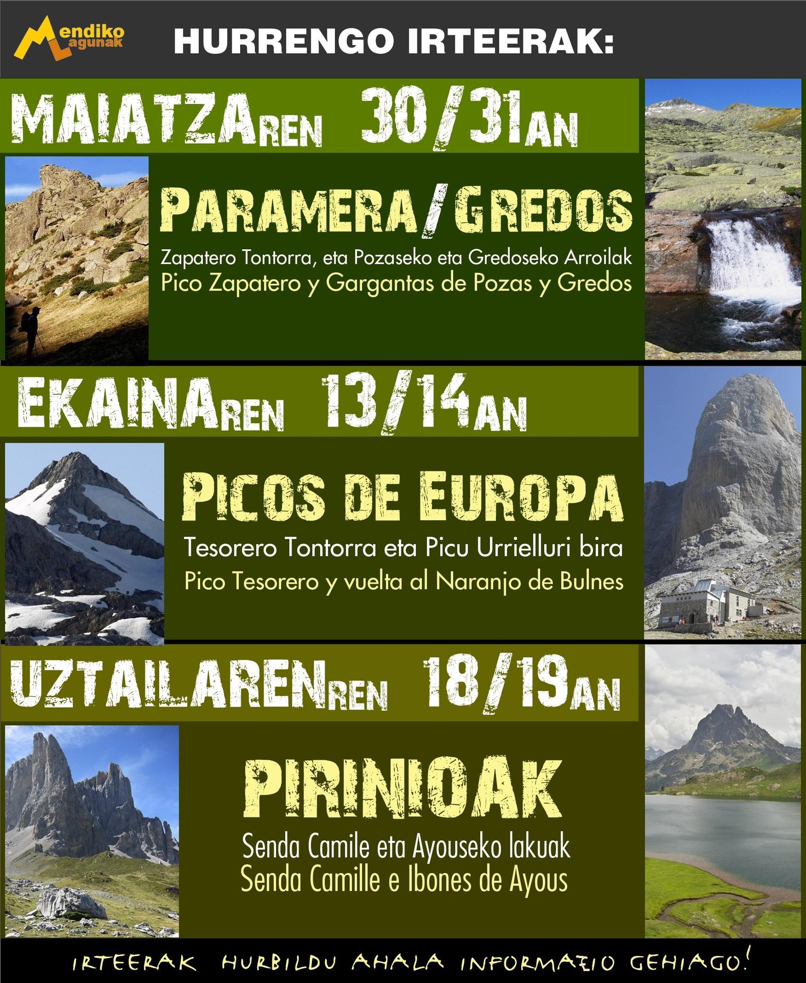 Animatu zaitez hurrengo irteetara