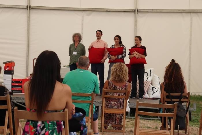 Tepsis Teatro konpainiak NeskArtFest jaialdiaren 1. edizioko publikoaren saria jaso du