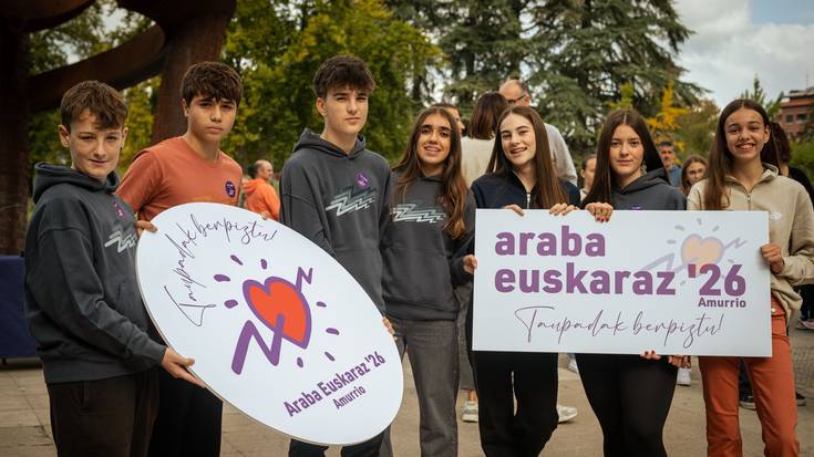 Taupadak berpizteari ekingo diote Amurrion igandean, Araba Euskarazen aurkezpen festan