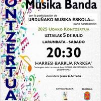 Santa Zezilia musika bandaren udako kontzertua