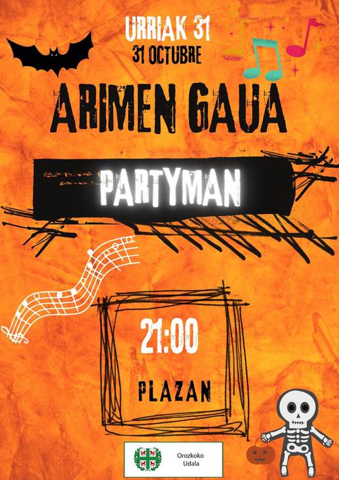 Arimen gaua: Partyman