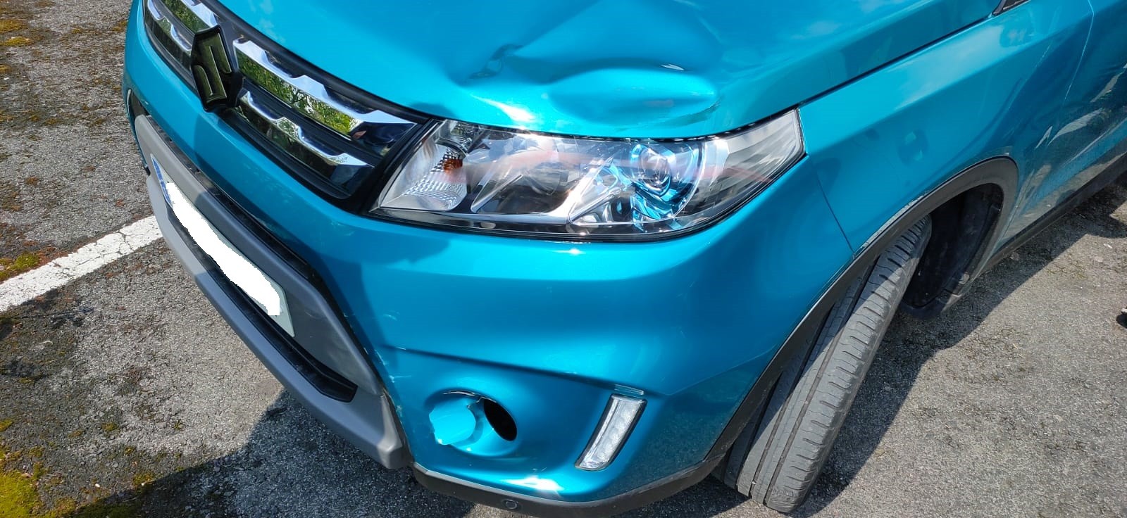 Txirrindulari batek Galdakaoko ospitalean amaitu zuen atzo, auto batek harrapatu ostean