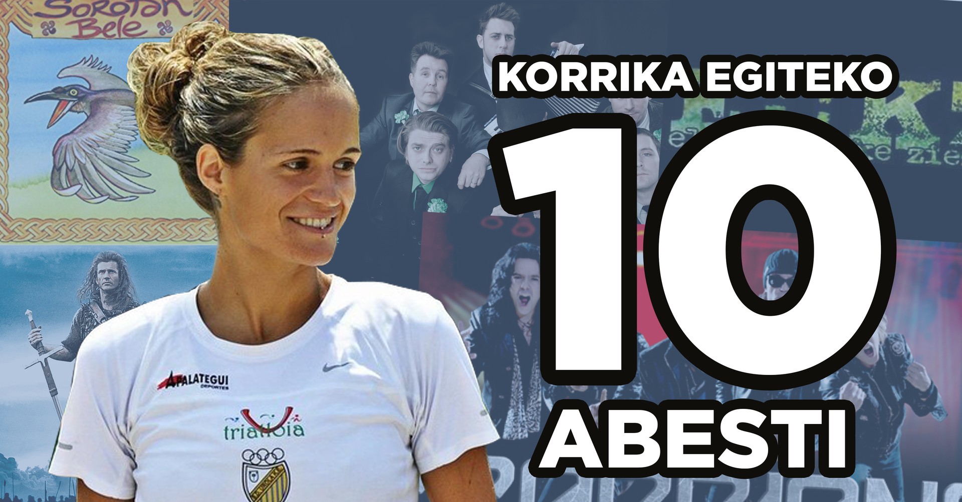 [IBONE SANCHEZ] 10 abesti udan korrika egiteko