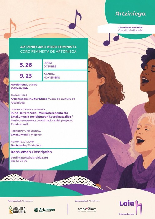 Artziniegako Abesbatza Feministaren entsegua