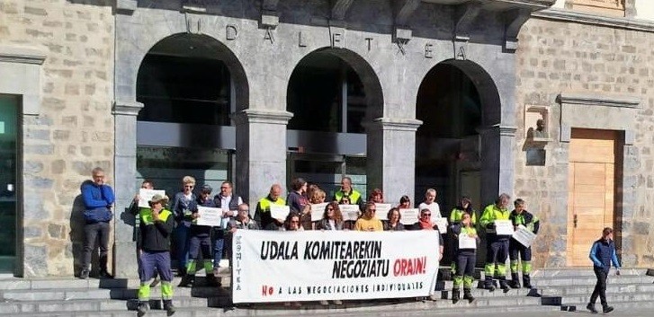 Amurrioko udal langileek mobilizazioak areagotuko dituzte