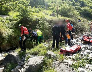 Atzo emakumezkoa erreskatatu zuten Delikan helikopteroz