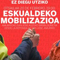 Eskualdeko mobilizazioa: Tubos Reunidos eta Maderas de Llodio arriskuan