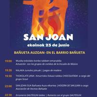 San Joan Bañueta auzoan