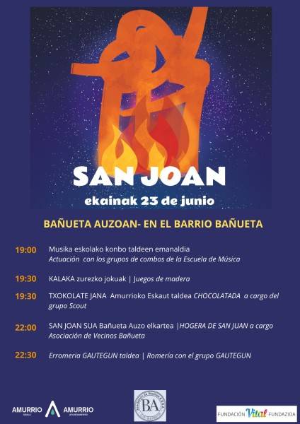 San Joan Bañueta auzoan