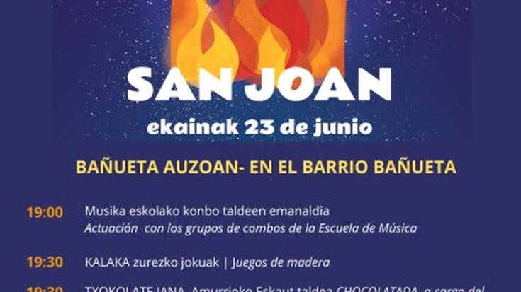San Joan Bañueta auzoan