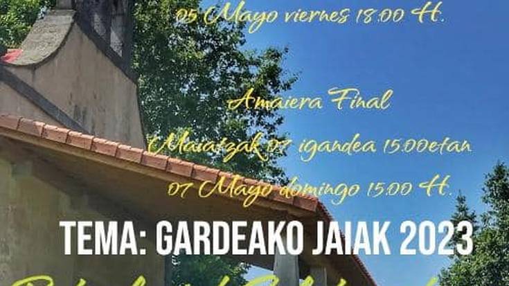 Gardeako jaietako argazki maratoiaren hasiera