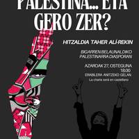 'Palestina... eta gero zer?'
