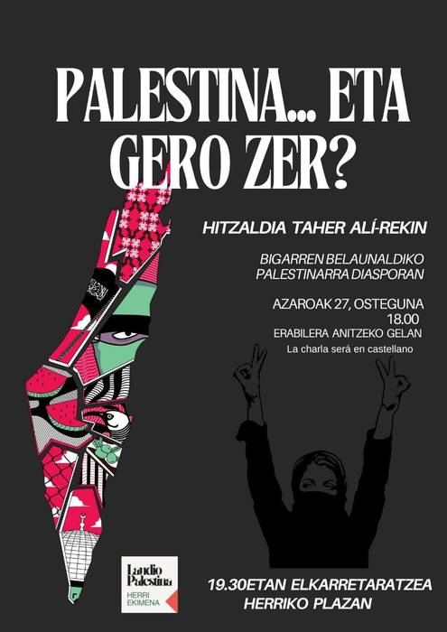 'Palestina... eta gero zer?'