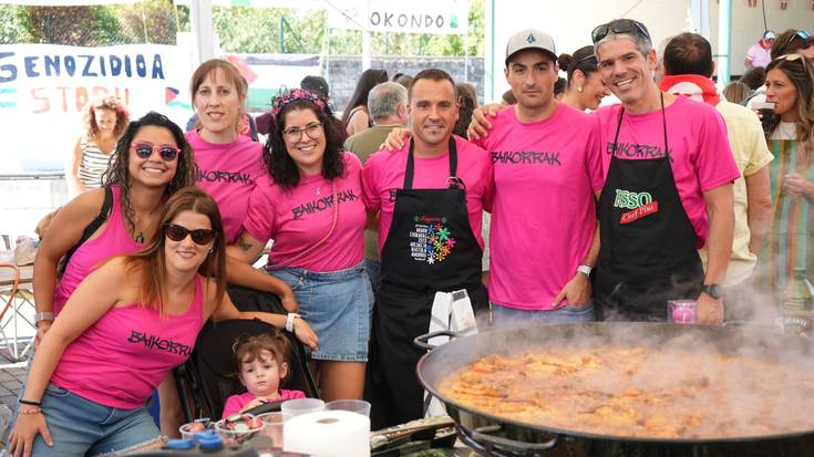 Paella txapelketarekin eta Kaitin Allenderen umorearekin abiatu dituzte Okondoko jaiak