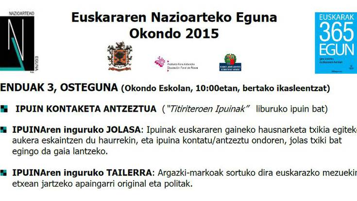 Euskararen Nazioarteko Eguna: ipuina