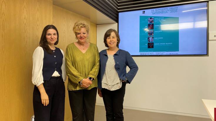 Mendieta Kultura elkarteak antolaturiko Artziniegako 10. Kontzertu Zikloa ekainaren 13an hasiko da