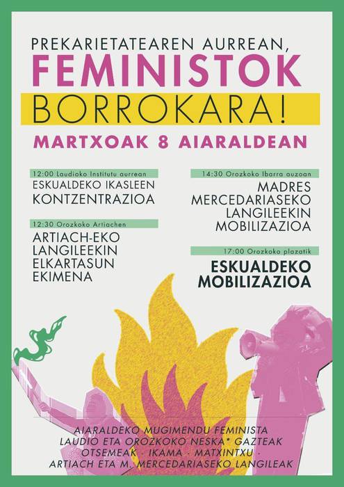 Aiaraldeko Mugimendu Feministaren egitaraua