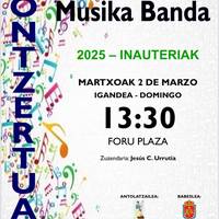 Santa Zezilia musika bandaren Inauterietako kontzertua