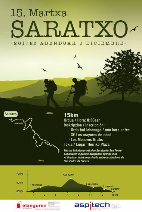 Saratxoko XV. martxa