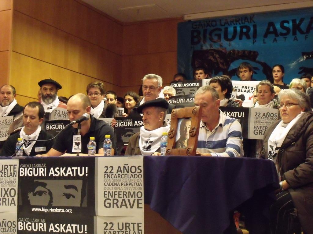 Fiskaltza Jose Angel Biguriren askatasunaren kontra agertu da