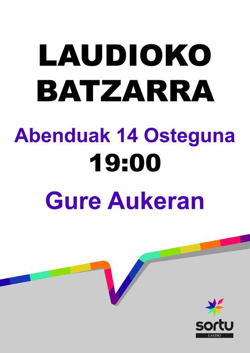 Laudioko Sorturen batzarra