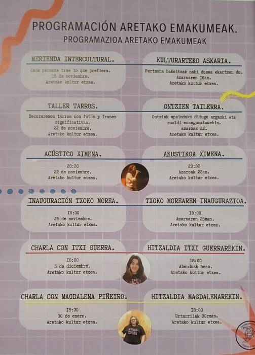 Magdalena Piñeyrorekin hitzaldia