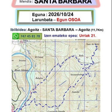 Santa Barbarara irteera