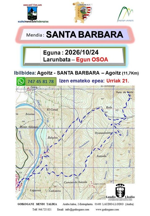 Santa Barbarara irteera