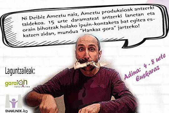 Sorgin Zapatuak: "Hankaz gora" berdintasunerako istorioak