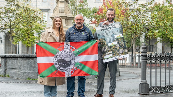 Hiru ibilbide eskainiko ditu Urduñako Mendi Martxak hiriko natura-inguruneaz gozatzeko