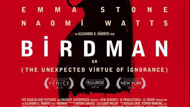 Birdman Or (The Unexpected Virtue Of Ignorance)