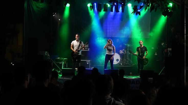 Odoloste eta musika artean agurtu dituzte Arrankudiagako jaiak
