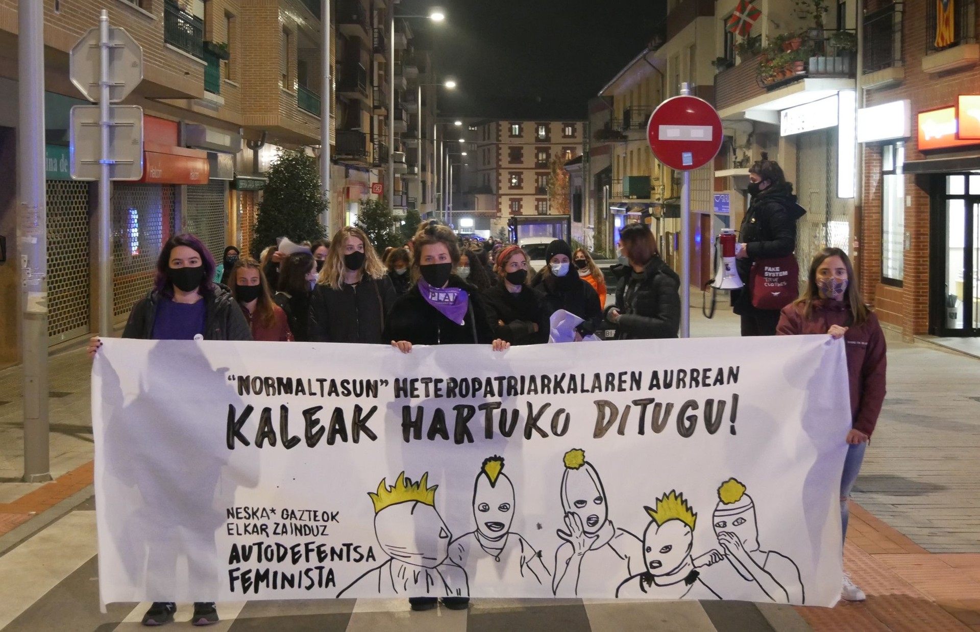Aiaraldeko kaleak hartuko dituzte, indarkeria matxistaren aurka