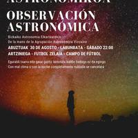 Behaketa astronomikoa