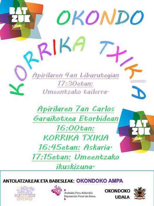 Korrika txikia: tailerra